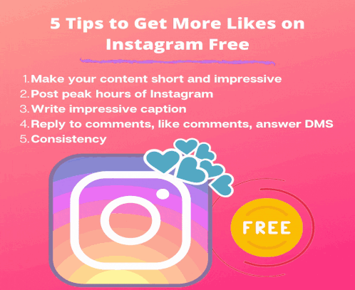 5 Tips to Get More Likes on Instagram Free